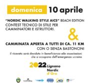 Nordic Walking Style AICS a Lignano Sabbiadoro 10 Aprile 2022