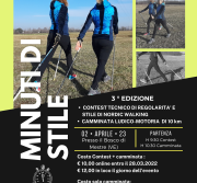 Minuti di Stile  – contest di regolarità e stile di Nordic Walking- 3°edizione  2 Aprile 2023 Forte Cosenz – Favaro Veneto – Venezia