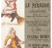 Le Streghe – 22 Aprile Teatro MOMO Mestre ore 18.00 – Marzo Donna 2024